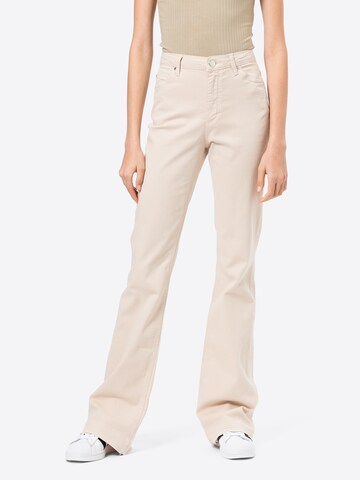 FIVEUNITS Flared Pants 'Naomi' in Beige: front