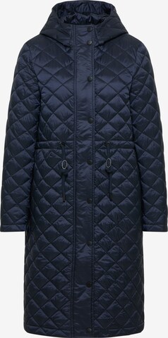 DreiMaster Klassik Between-seasons coat in Blue: front