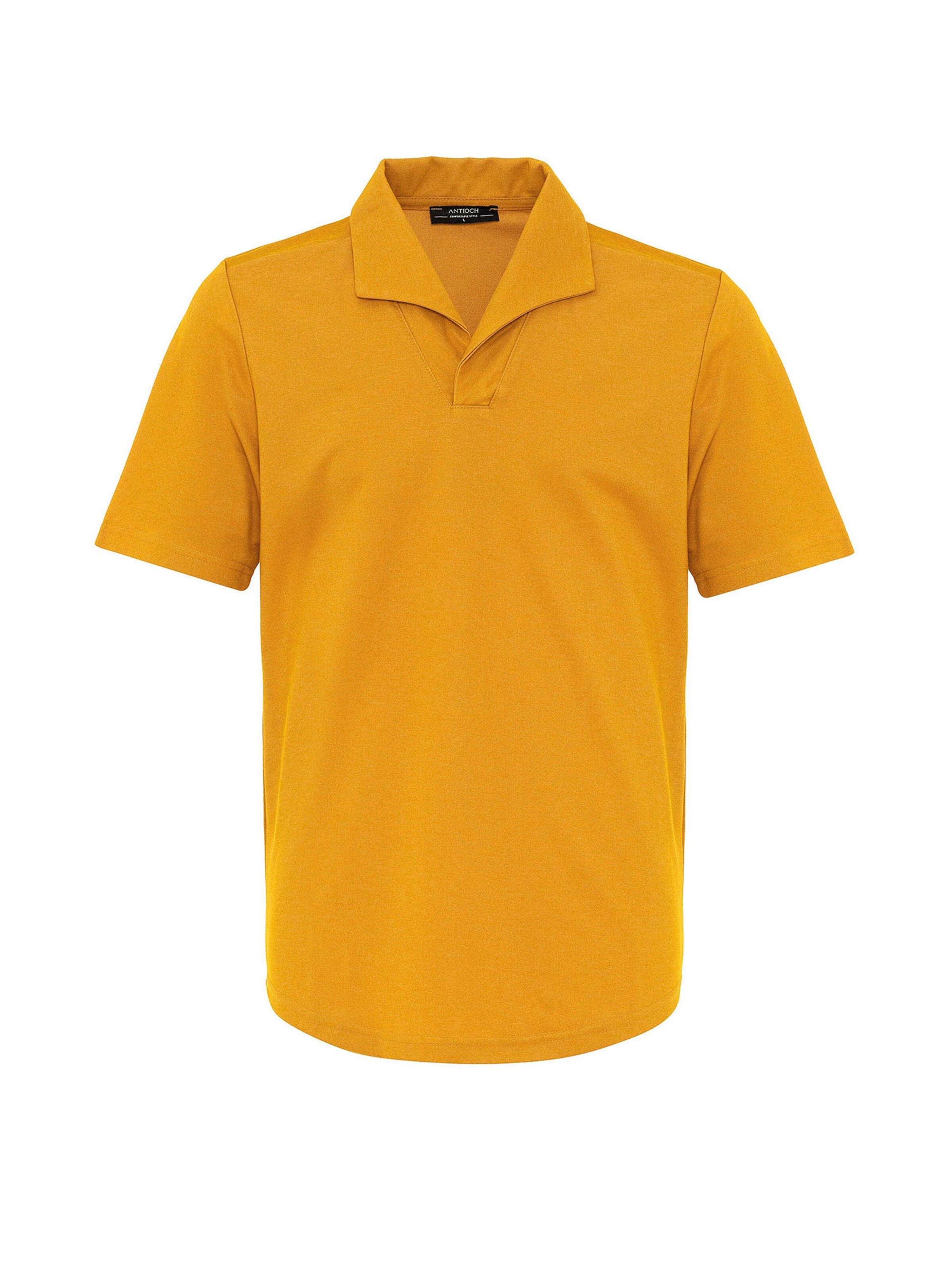 Tricou de la Antioch pe galben: față