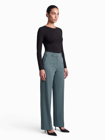 ONLY Wide Leg Housut 'ONLKALINA' värissä vihreä