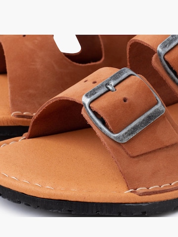 Sandales Pisamonas en marron