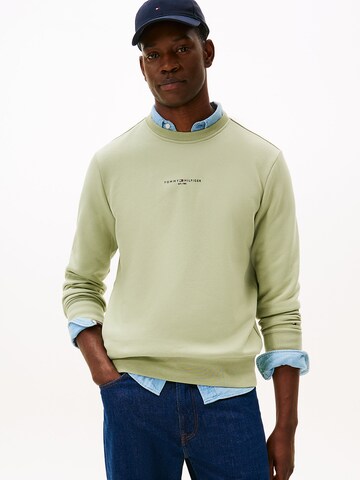 TOMMY HILFIGER Sweatshirt in Green: front