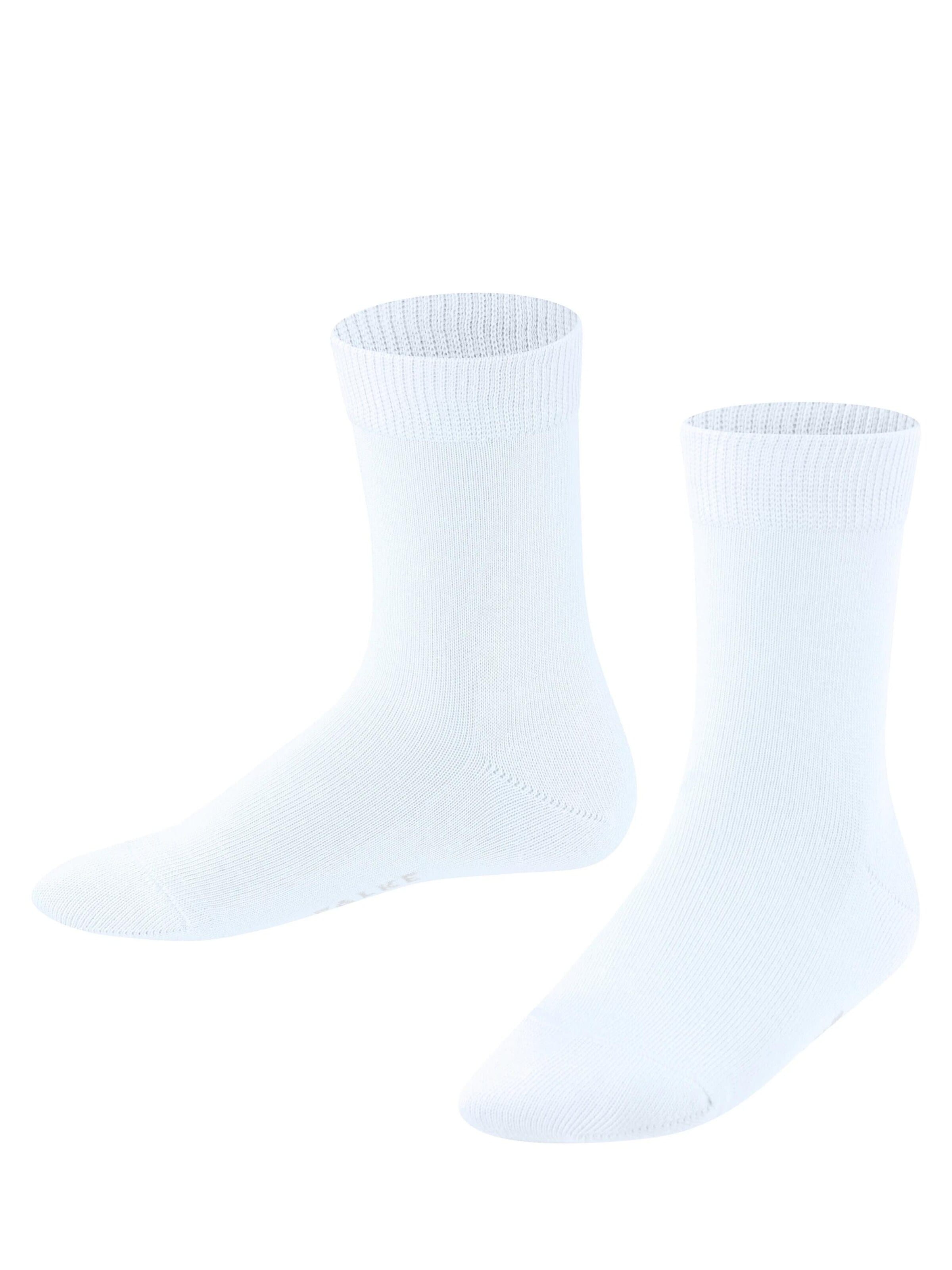 FALKE Sockor 'Family' i vit: framsida