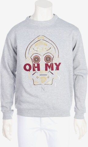 SVNTY Sweatshirt & Zip-Up Hoodie in M in Grey: front