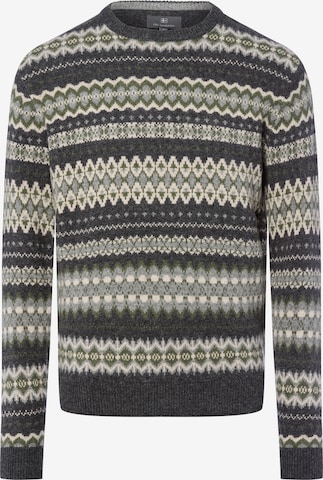 Pull-over Nils Sundström en gris : devant