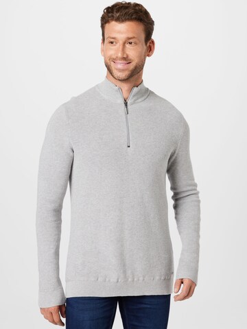 TOM TAILOR Pullover in Grau: predná strana