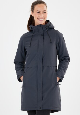 Whistler Outdoor Jacket in Grey: front
