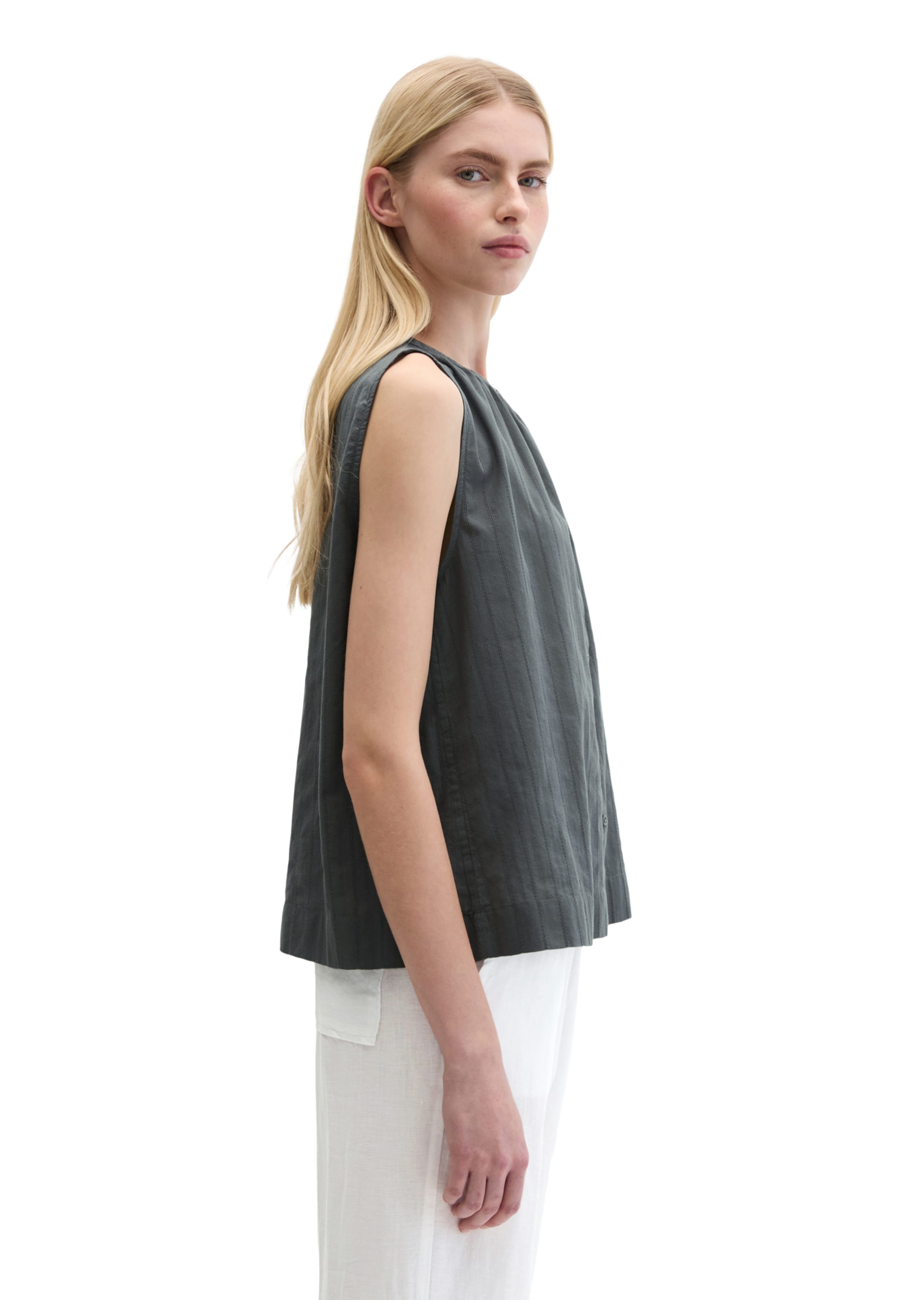 Marc O'Polo Bluse in Grau