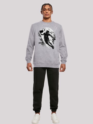 Sweat-shirt 'Basketball Spieler' F4NT4STIC en gris