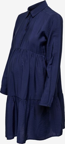 Only Maternity Jurk in Blauw