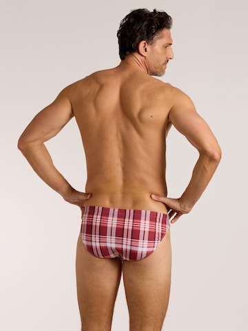 wavebreaker Swim Trunks in Red