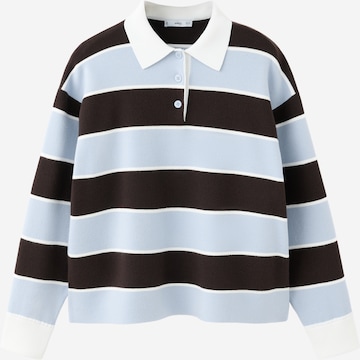 MANGO Pullover 'LOTURO' in Blau: Vorderseite