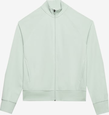 4F Sports sweat jacket in Green: front