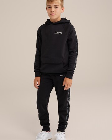 WE Fashion Sweatshirt i sort