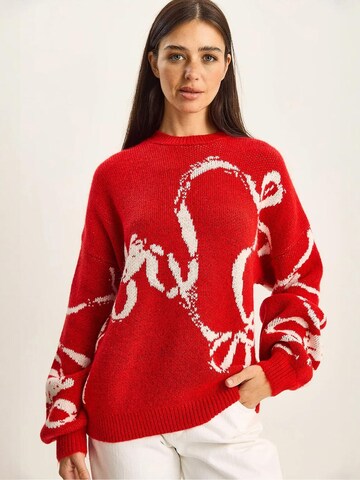 Bianco Lucci - Pullover em vermelho