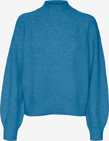 VERO MODA Pullover 'VMLeaf' in Blau: Vorderseite