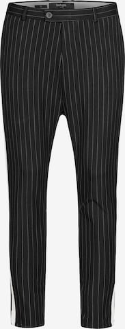behype Chino Pants 'Madrid' in Black: front