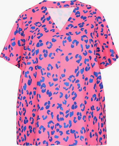 MYMO Bluse in blau / navy / hellpink, Produktansicht