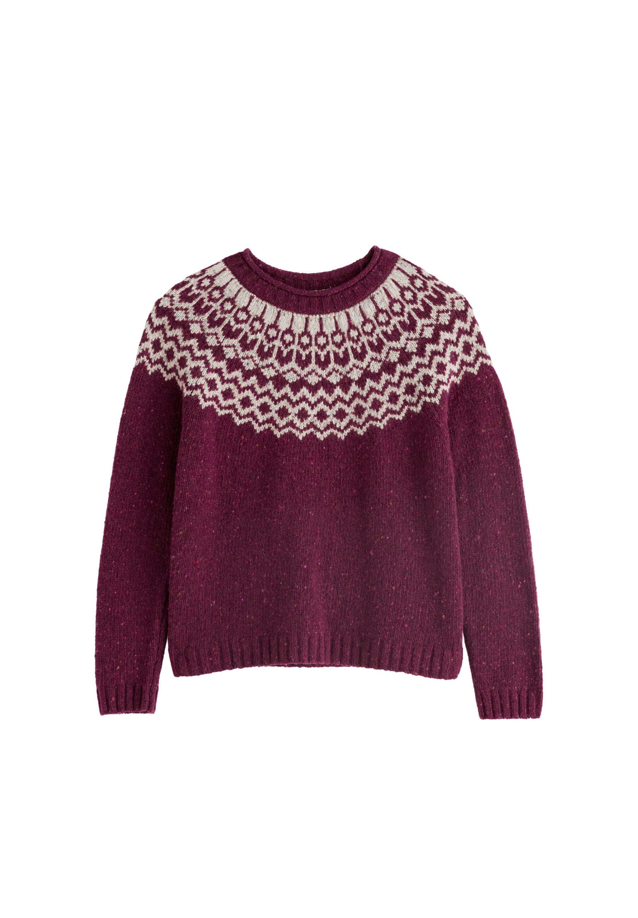 Seasalt Cornwall Sweater in Purple: front