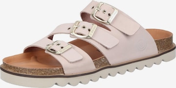 DR. BRINKMANN Pantolette 'XALO' in Pink: Vorderseite