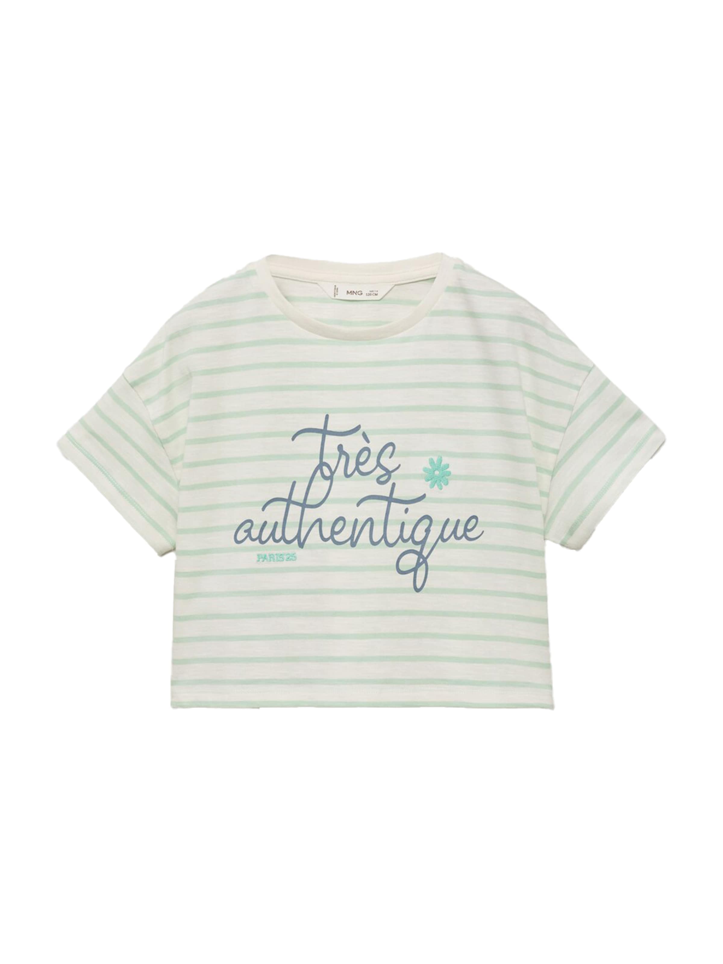 MANGO KIDS Póló 'TRES' - fehér: elől