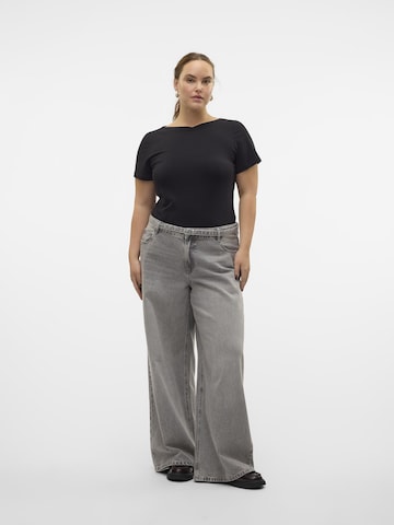 Vero Moda Curve Wide Leg Jeans 'CANNET' i grå