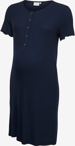 MAMALICIOUS Nachthemd 'Laura Lia' in Blau: Vorderseite