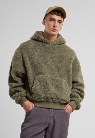 Urban ClassicsSweater majica - zelena boja: prednji dio