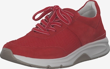 Gabor Schuhe Gabor Sneakers Rot Rolling Soft Damen Sneaker Rot