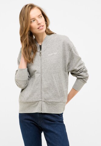 MUSTANG Strickjacke 'Elsa' in Grau
