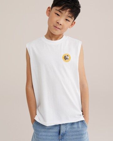 WE Fashion Shirt in White: front