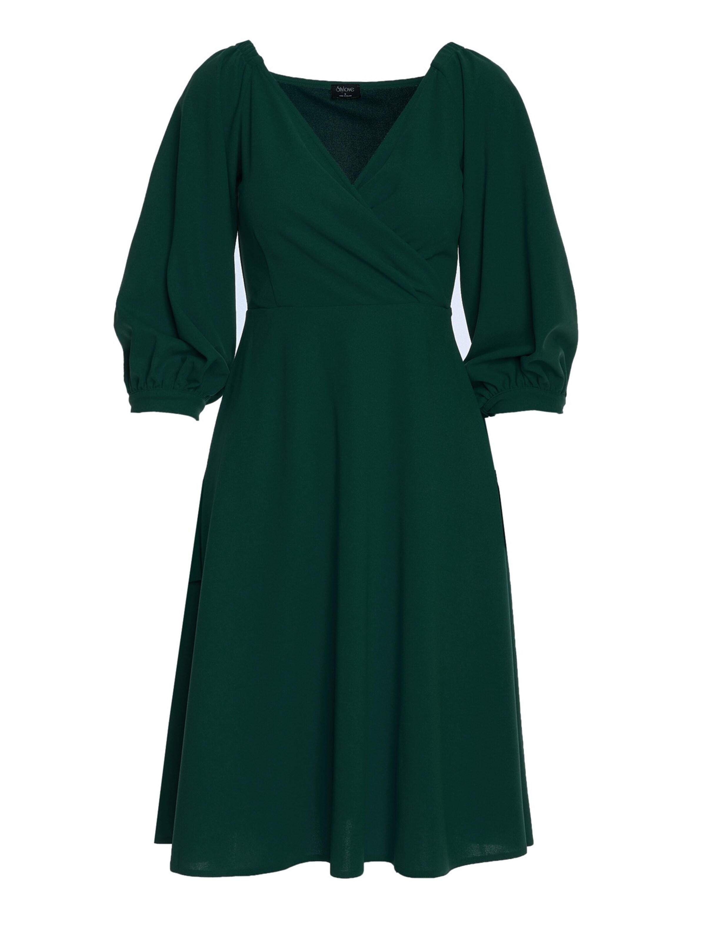 Rochie de la Stylove pe verde: față