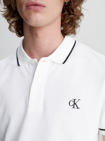 Calvin Klein Jeans Koszulka w kolorze biały