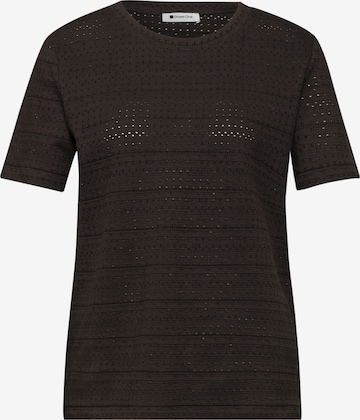 STREET ONE Shirt in Brown: front