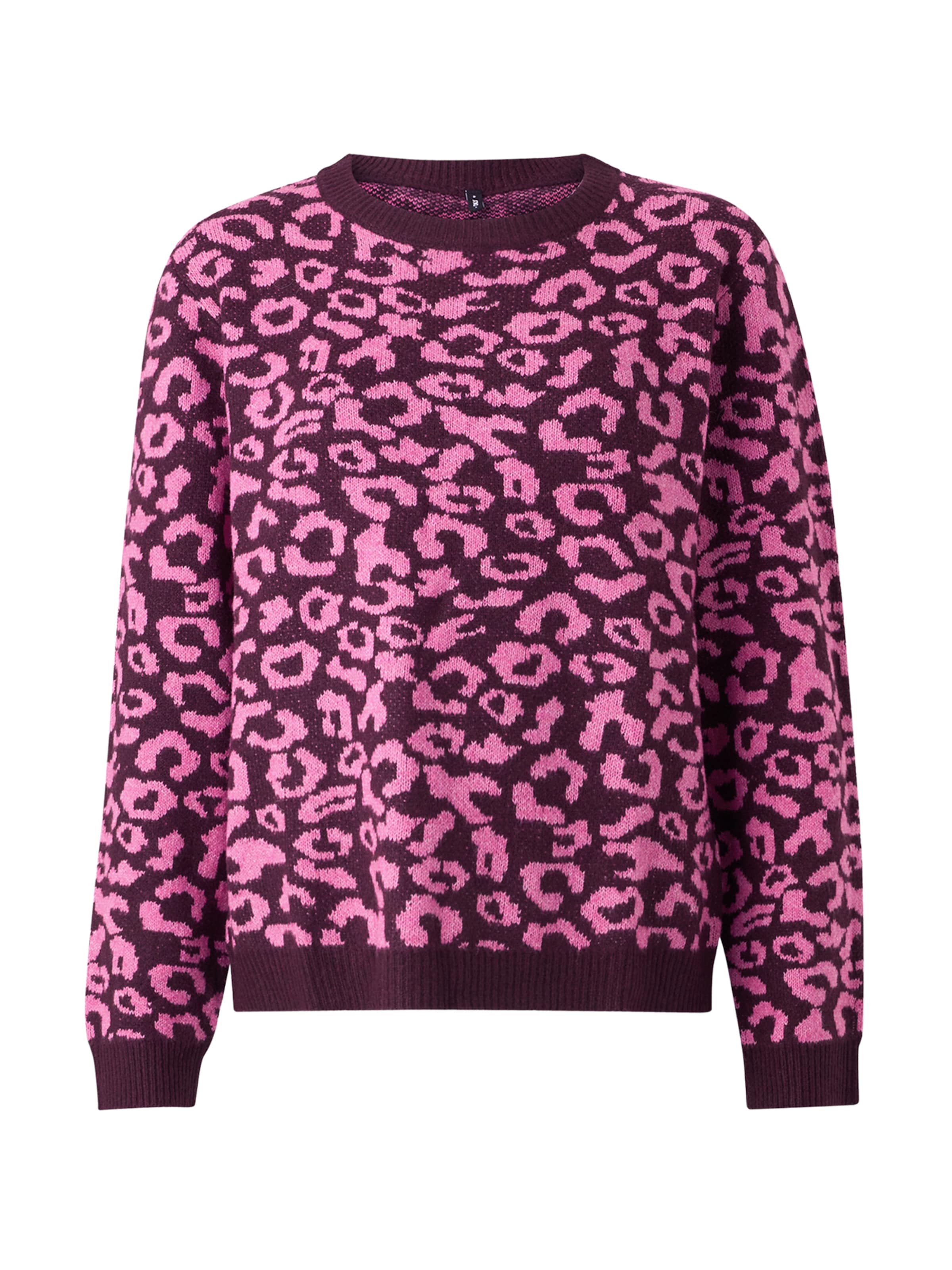 ONLY Pullover 'ONLLEONORA' in rosa / weinrot, Produktansicht