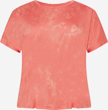 Only Play Curvy Performance Shirt in Orange: front