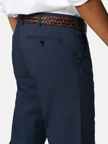 MEYER Regular Chino Pants 'Bonn' in Blue