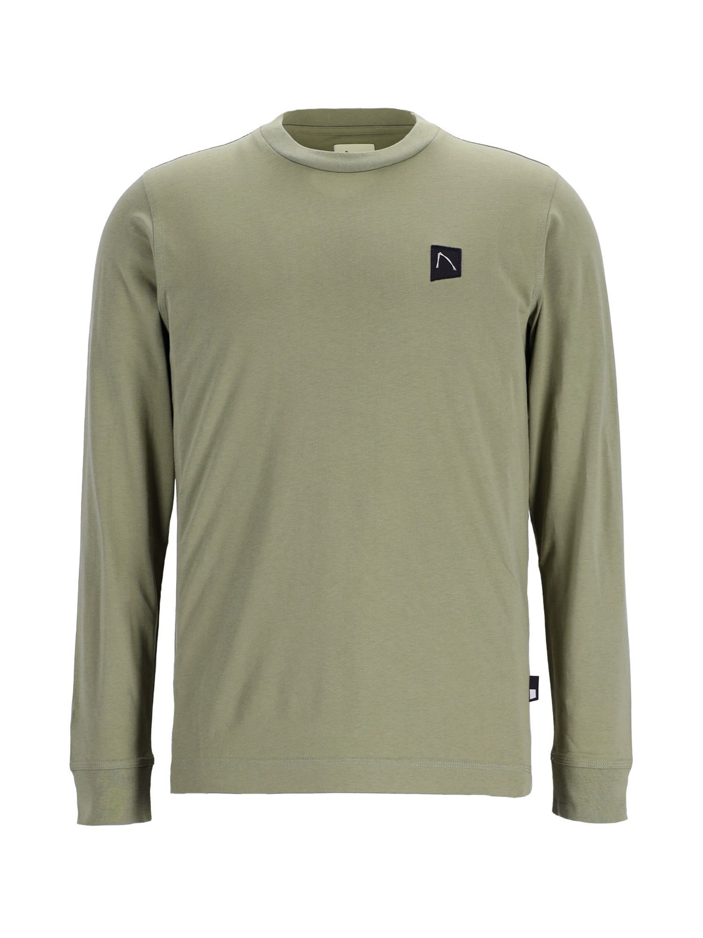 CHASIN' Shirt 'Ely' in Groen: voorkant