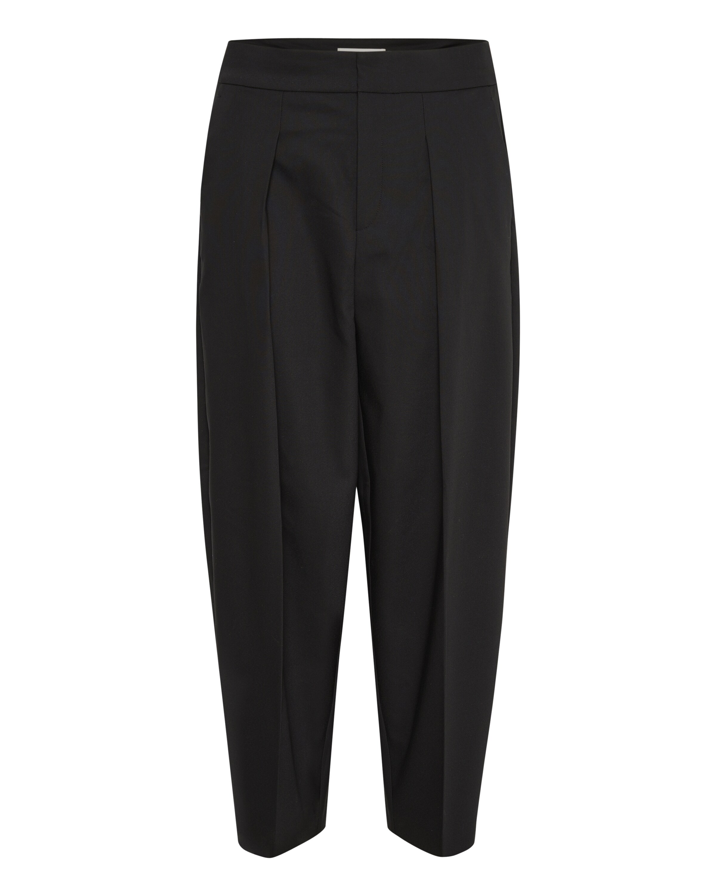 juoda InWear Kelnės su kantu 'ZellaI': priekis