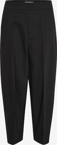 InWear Loose fit Pleat-Front Pants 'ZellaI' in Black: front