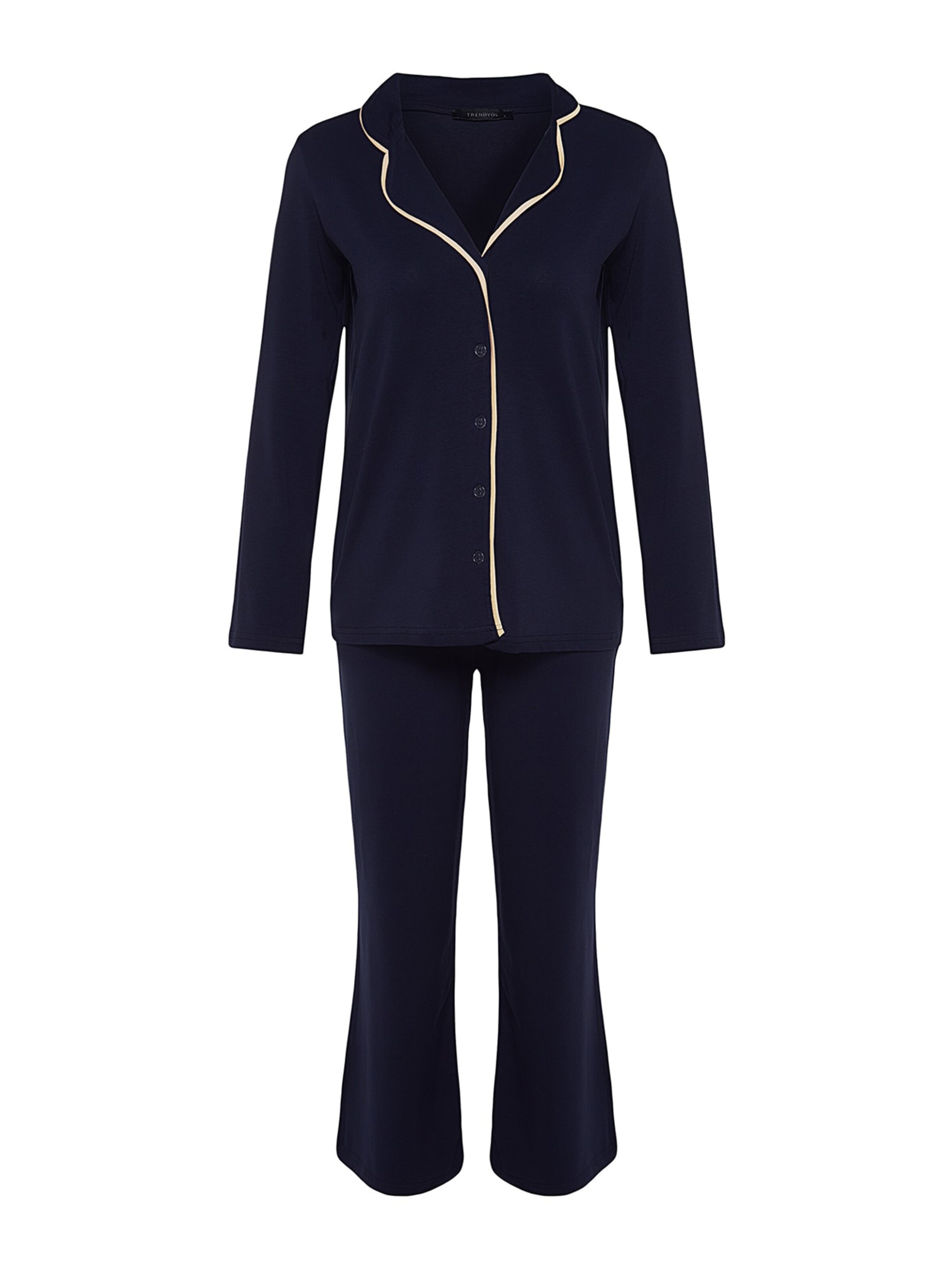 Pigiama di Trendyol in blu: frontale