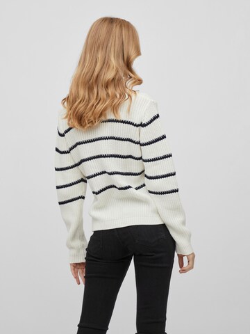 VILA Sweater 'Roba' in White