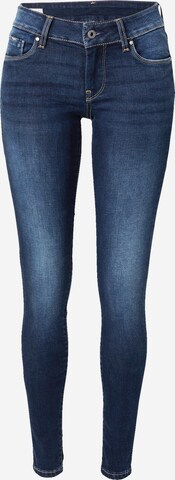 Pepe Jeans Skinny Jeans 'SOHO' in Blauw: voorkant