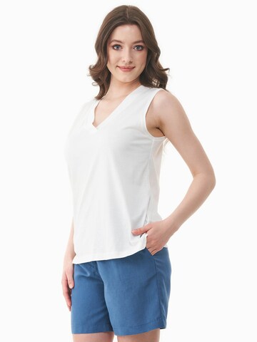 Organication Top in Weiß