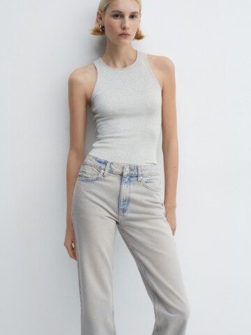 MANGO Regular Jeans 'BLANCA' in Blau