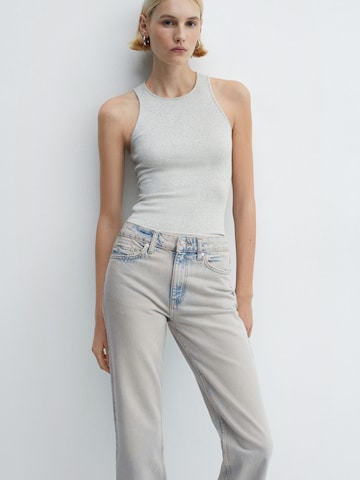 MANGO Regular Jeans 'BLANCA' in Blau