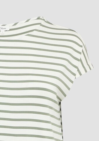 T-shirt s.Oliver en vert