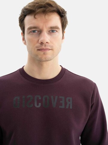 Sweat-shirt Arma en rouge