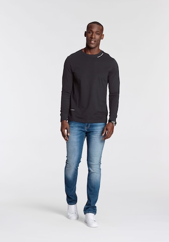 DELMAO Shirt in Schwarz