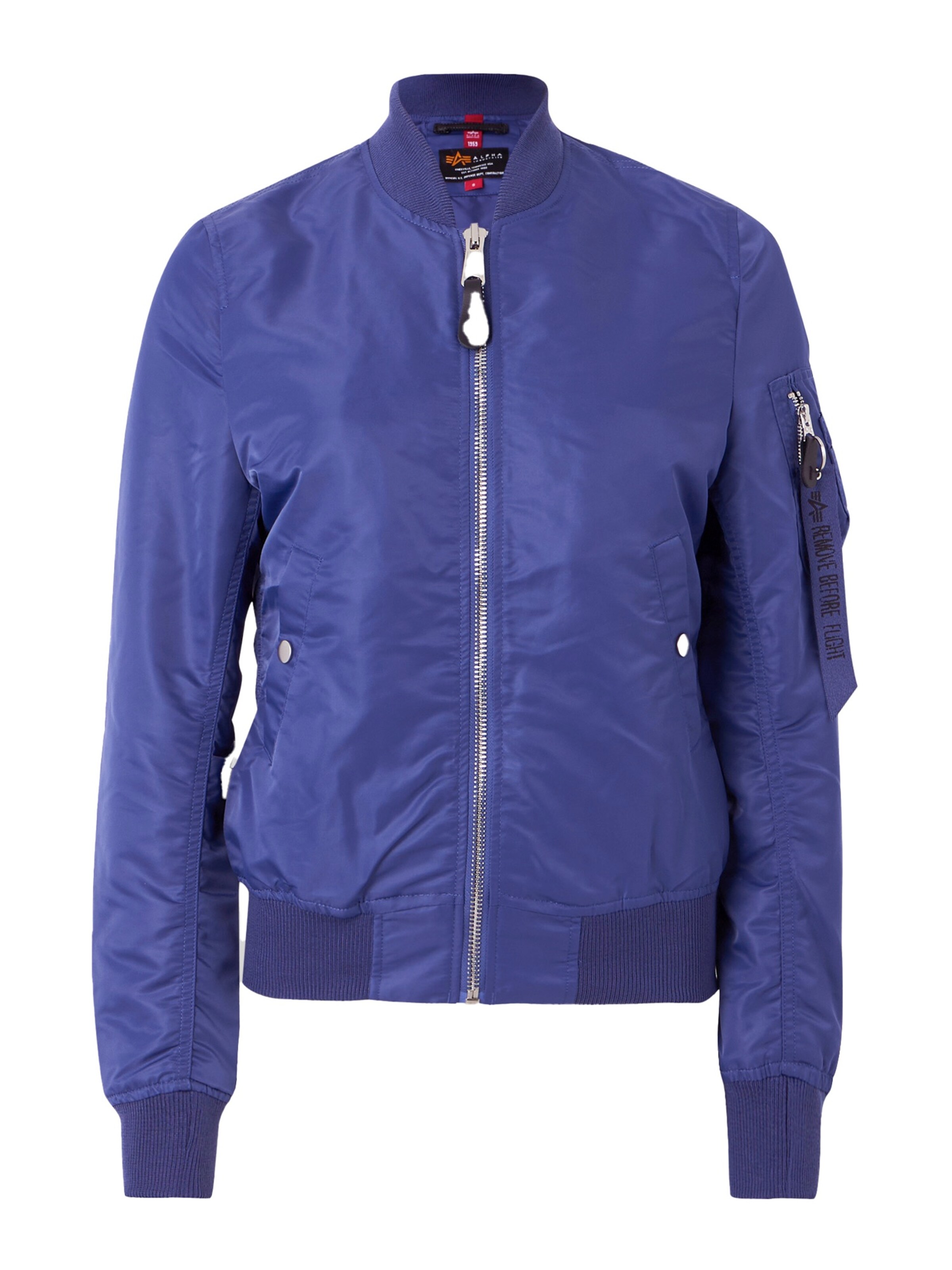 ALPHA INDUSTRIES - Chaqueta de entretiempo en lila: frente